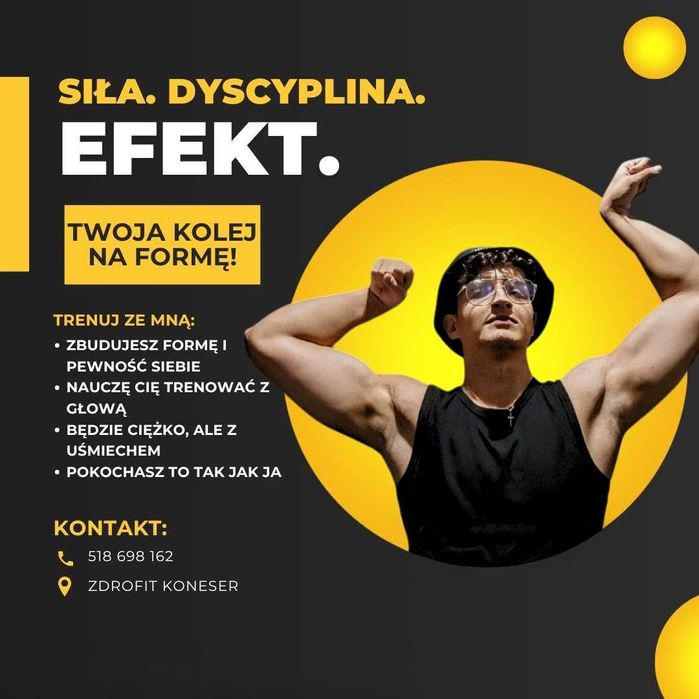 Trener personalny, darmowa konsultacja - Zdrofit Koneser