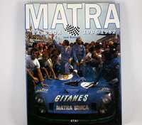 livro de automobilismo matra la saga