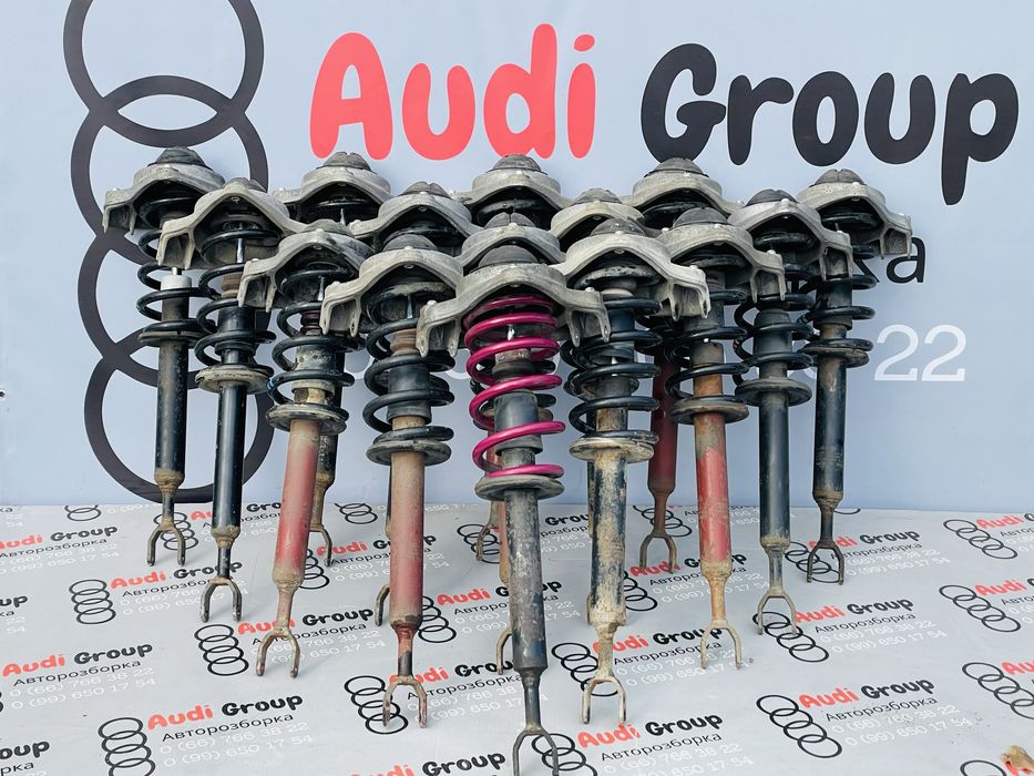Стойка Амортизатор Передній Пружина Audi A6 C6 Розборка Ауді Шрот