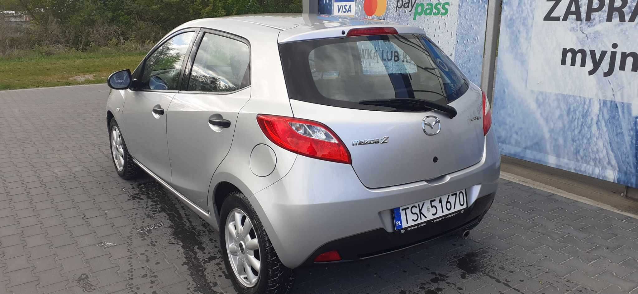 Mazda 2 2008rok, 1,3 16v, sprowadzona z Niemiec zarejestrowana