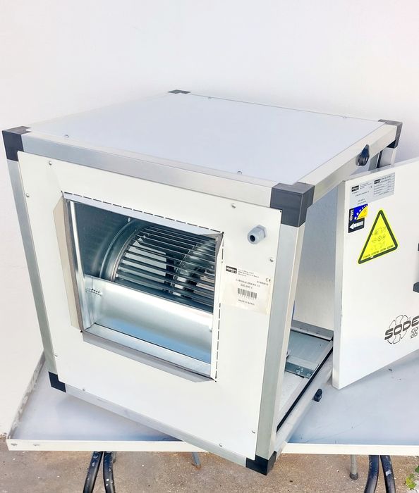 Ventilador extrator 3200  m3h Ar fumos tintas de estufas de pintura