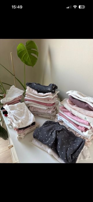 Paczka ubranek 56-62 wyprawka dla noworodka