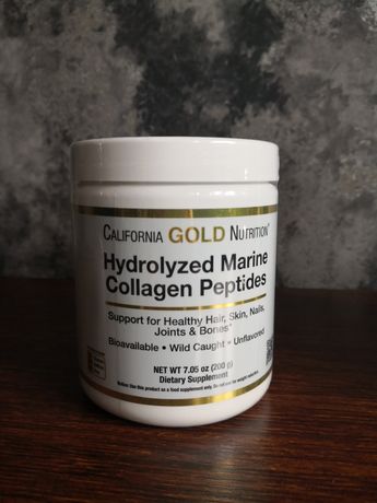 California Gold Nutrition Hydrolyzed Marine Collagen 200g Kollagen
