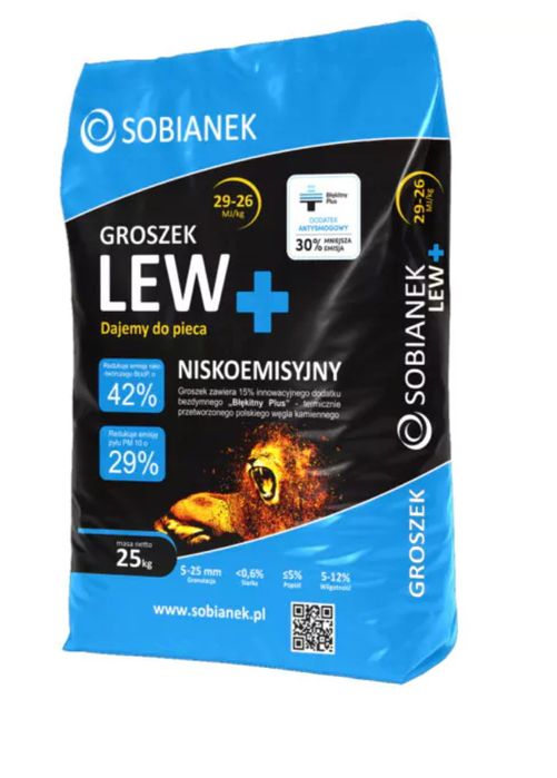 Sobianek **LEW+  PLUS**  ~29MJ dowóz, HDS Działoszyn