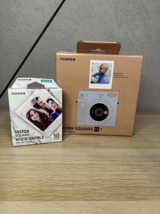 Instax Square SQ1 aparat natychmiastowy, niebieski