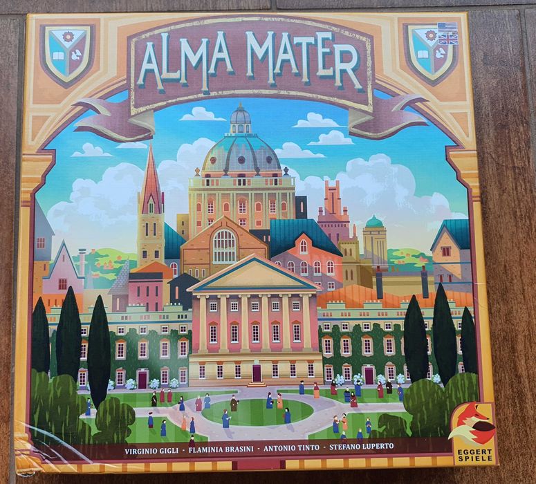 Alma Mater, gra planszowa, EN