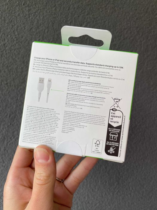 Kabel Belkin Lightning do USB-A – 1m