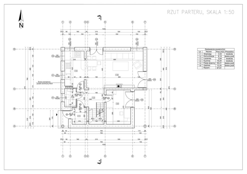 AutoCAD - projekty budowlane, wykonywanie rysunków technicznych 2D