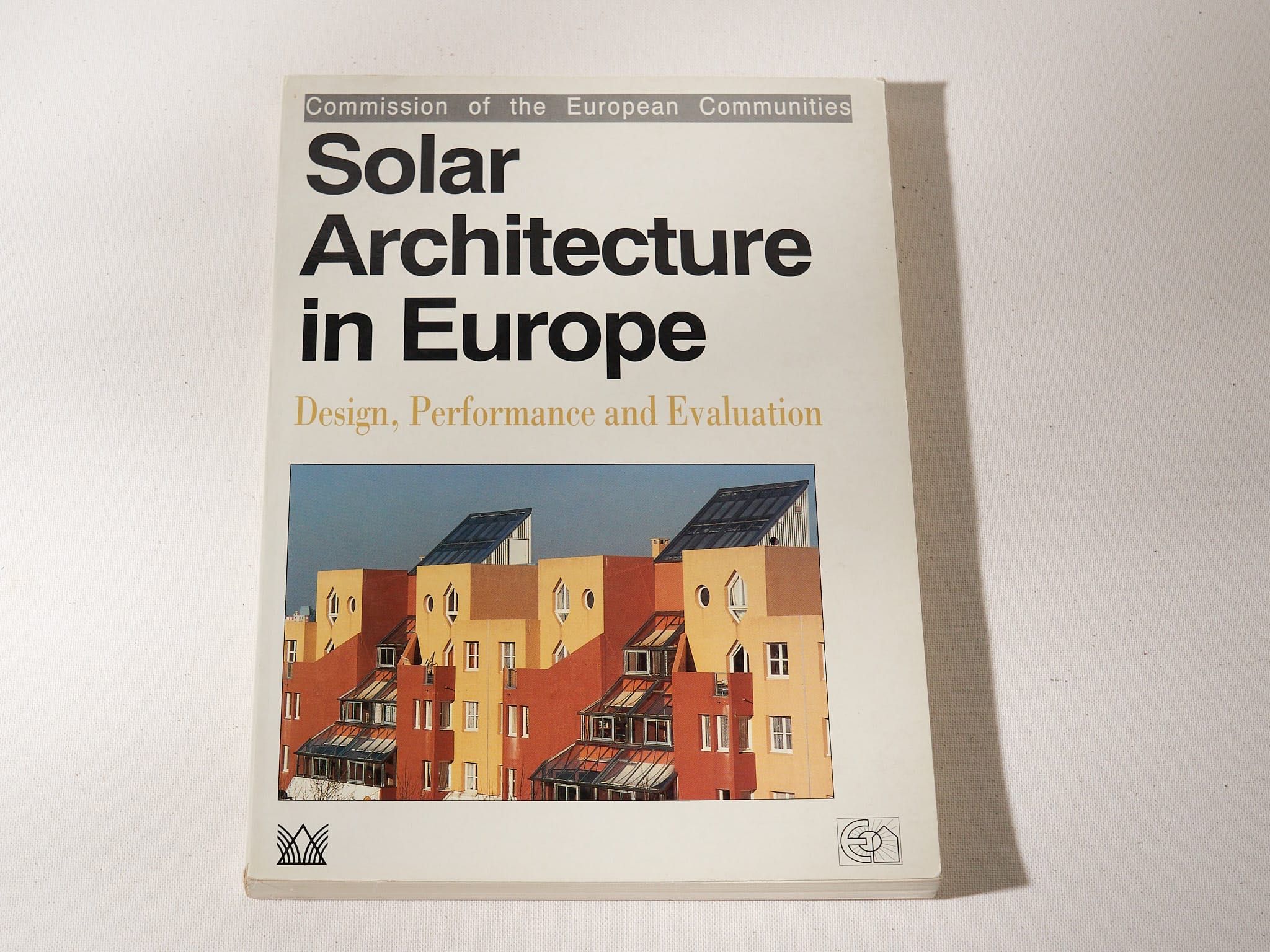 Livro Solar Architecture in Europe