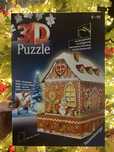 Ravensburger puzzle 3D piernikowa chatka