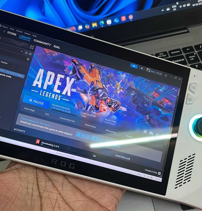 Asus Rog Ally Z1 extreme