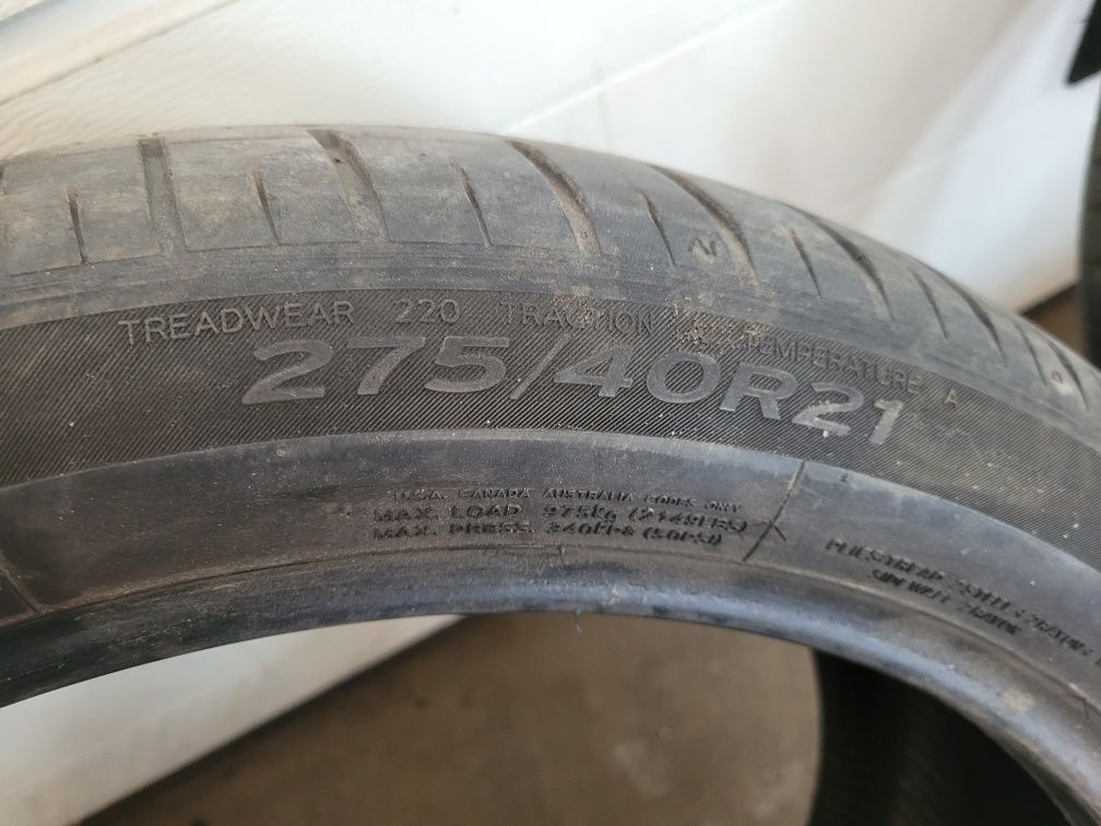 Opona opony  275/40/21 Hankook letnia 6-7 mm Run Flat