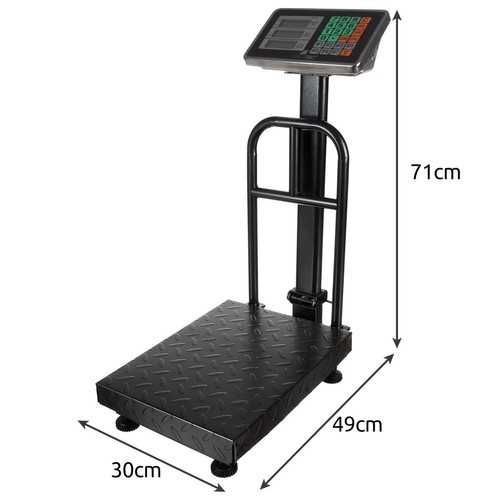 Waga platformowa magazynowa do 150kg składana,  szalka 30x40cm