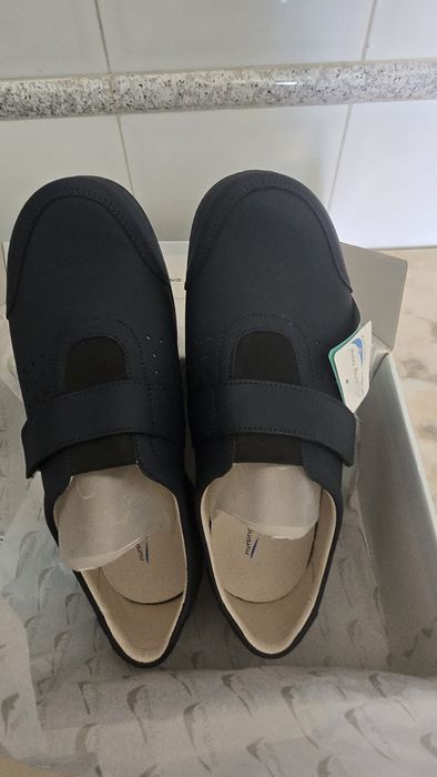 Sapatos de médico ou enfermeiro