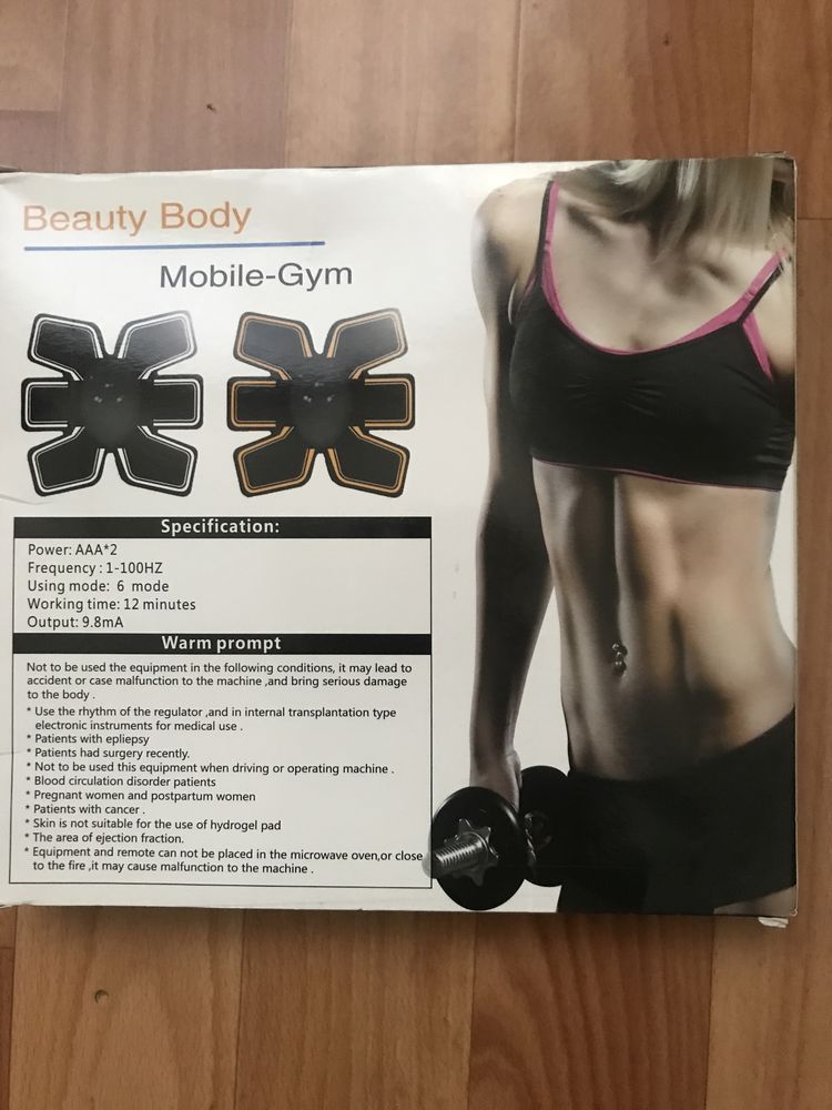 Beauty Body Mobile-Gym  -миостимулятор для мышц живота.