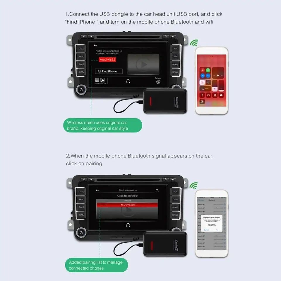 Carlinkit Wireless Carplay