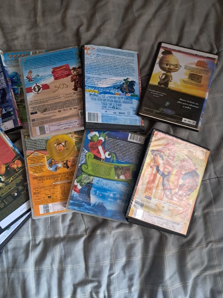 15 Caixas DVD vazias