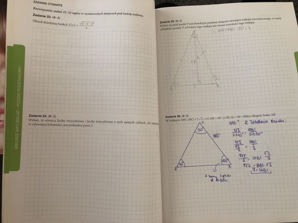 Teraz matura. Matematyka. Arkusze maturalne. Nowa Era.