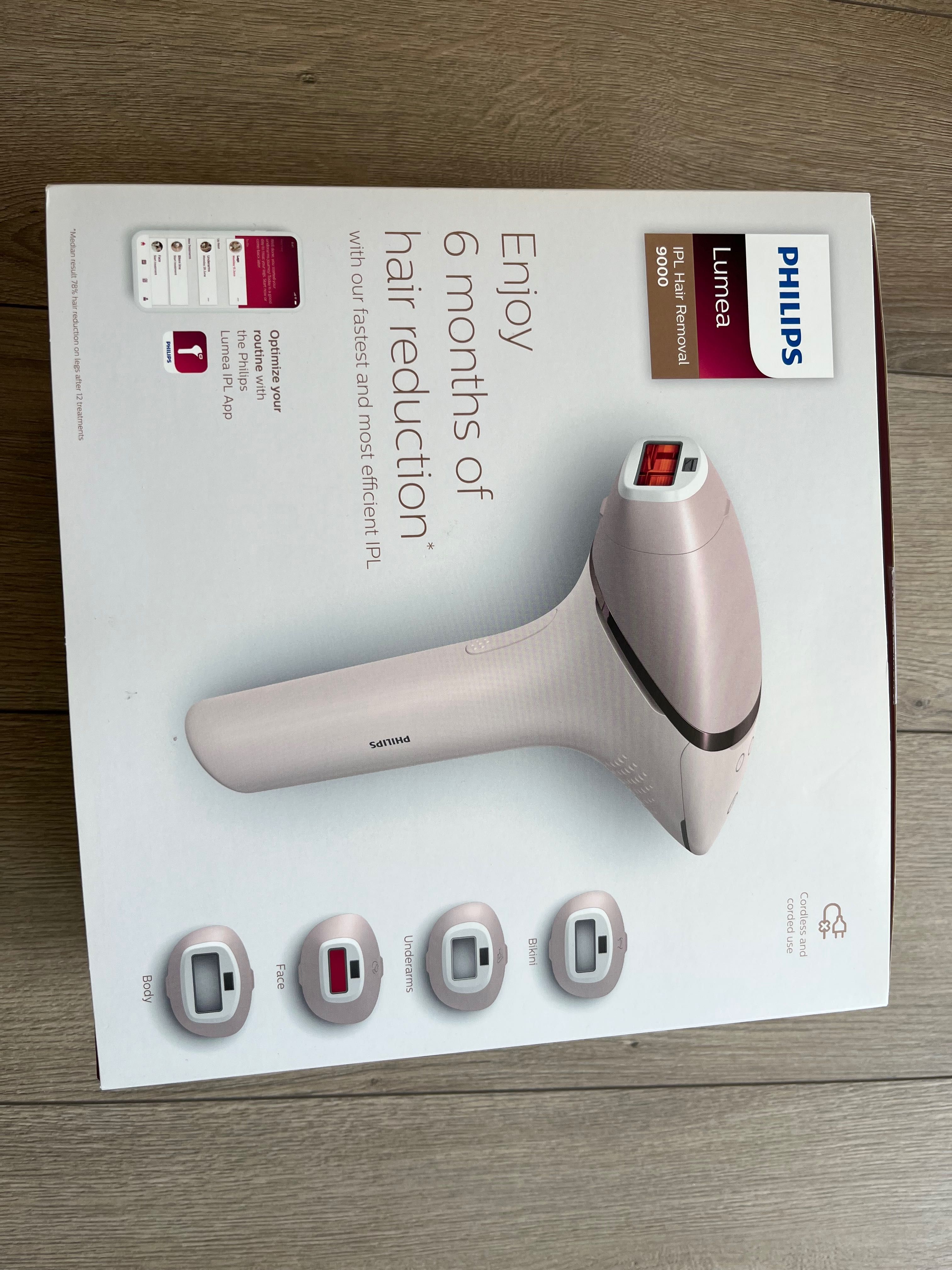 Depilator IPL Philips Lumea 9000 BRI957/00 (Jak nowy)