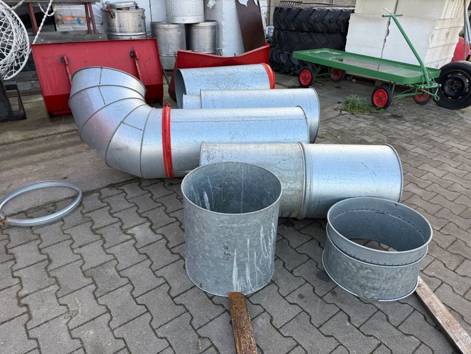 Dmuchawa AUER  do suszarni 11 KW rury ocynk