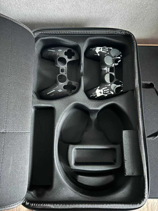 Ударостійкий кейс для PlayStation 5 + чохол та додаткове охолодження