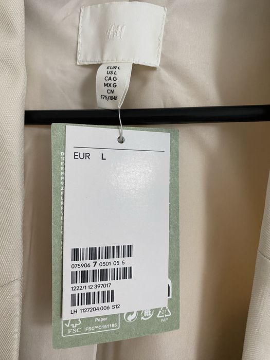 Marynarka nowa H&M rozmiar L