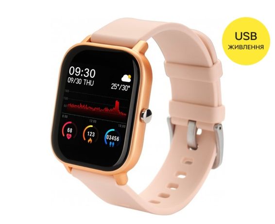Продам смарт часы Globex Smart Watch Me Gold Rose