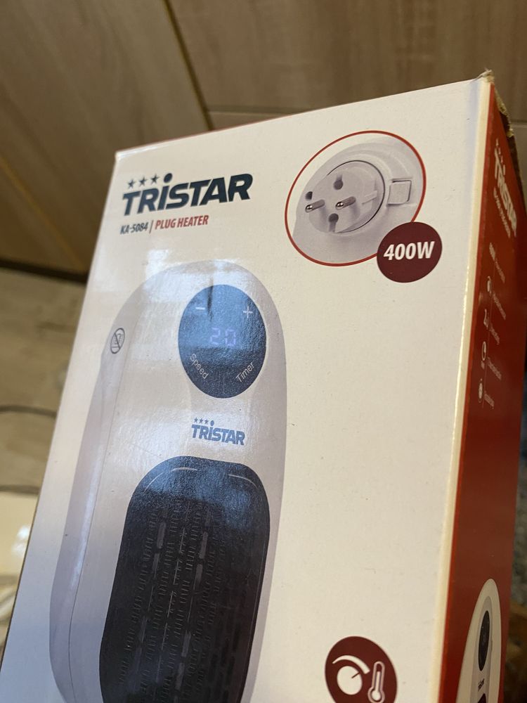 Tristar Grzejnik ceramiczny do gniazdka 400 W  NOWY