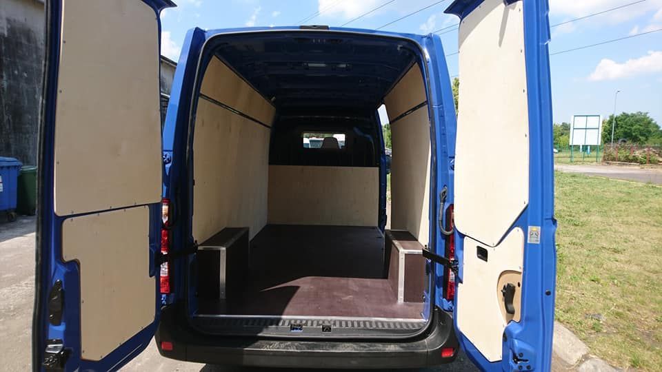 Renault Master L3H2 zabezpieczenie furgonu