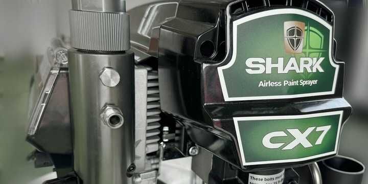 Шпаклевочный безвоздушный аппарат Shark CХ7 Акула CХ7 с интеллектом