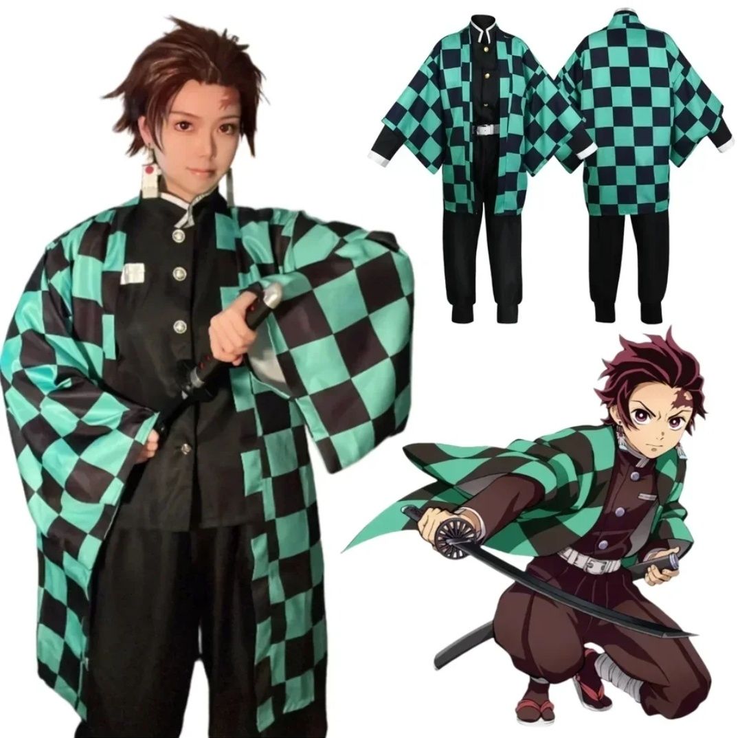 Strój Kostium Cosplay Kamado Tanjirou