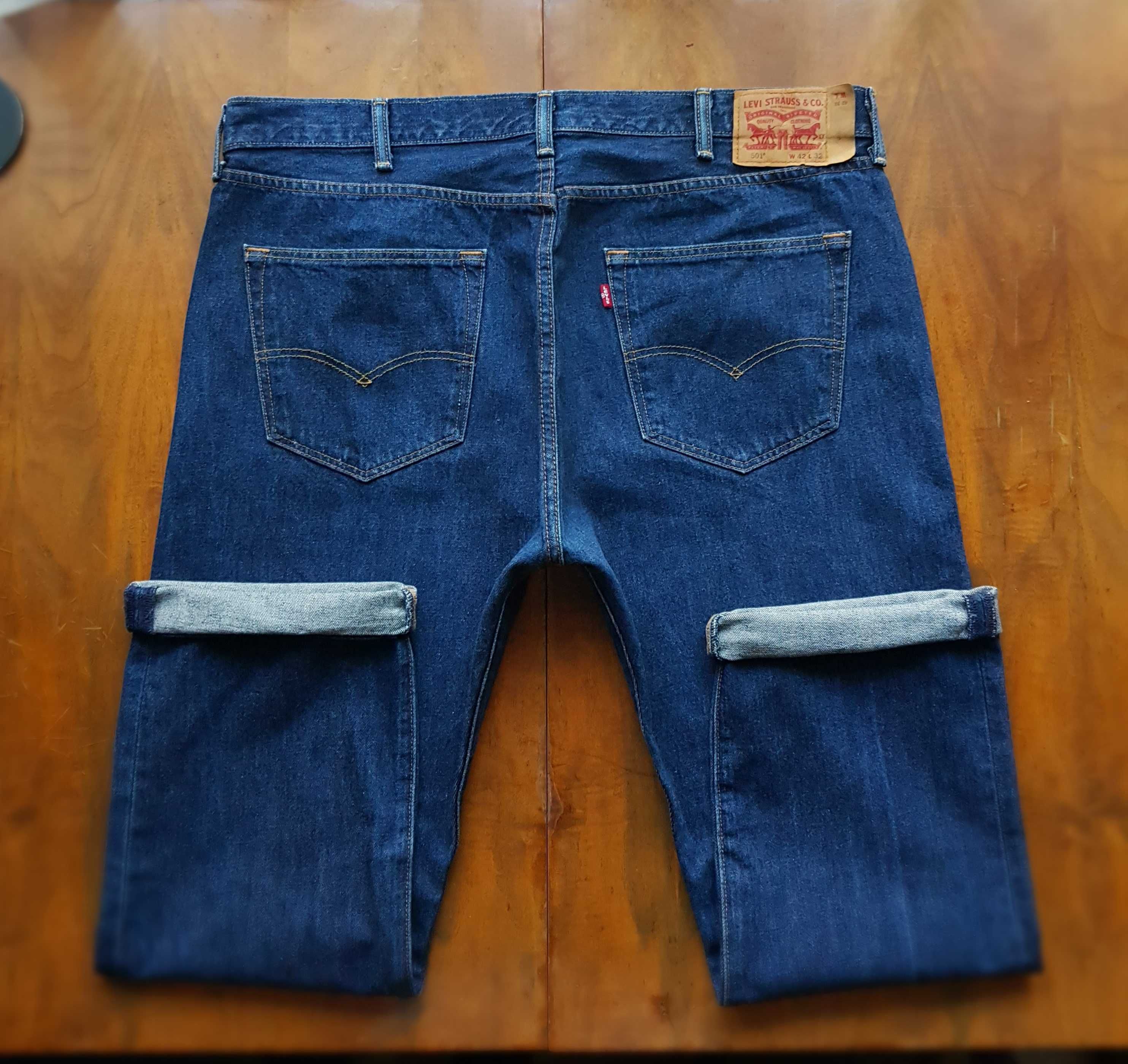 Джинсы (Levis 501) Made in Meхico ! W40/42-L32/33 Индиго !