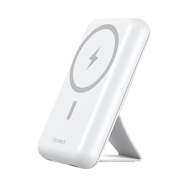 Powerbank Choetech B663, 10000mAh 20W MagSafe USB-A / USB-C - biały