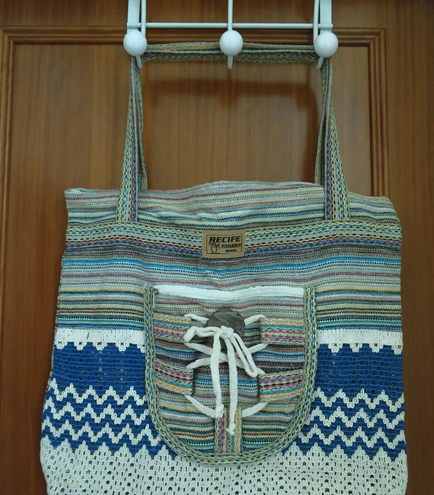 Bolsa brasileira estilo hippie