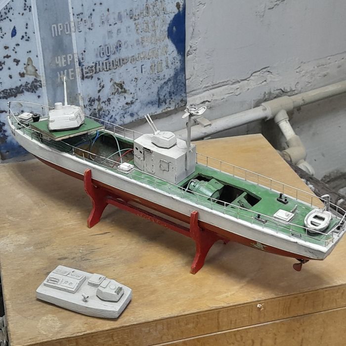 Бронекатер БкА 1124 , модель срср