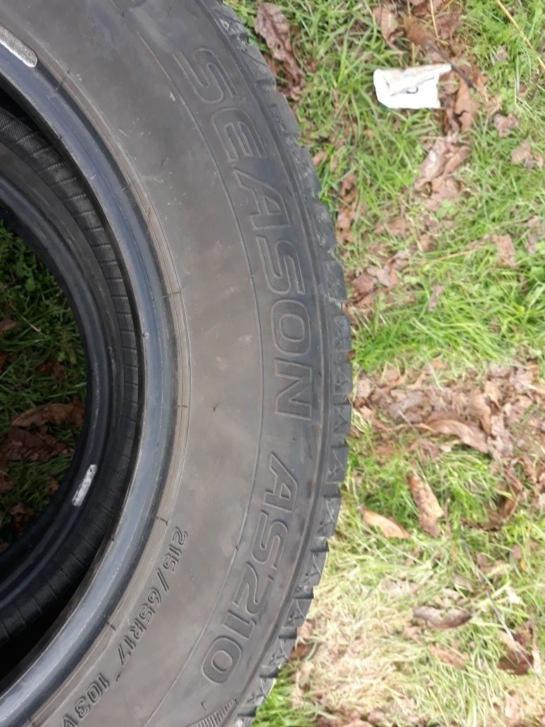 2 Opony wielosezonowe 215/65r17 FALKEN 2021R