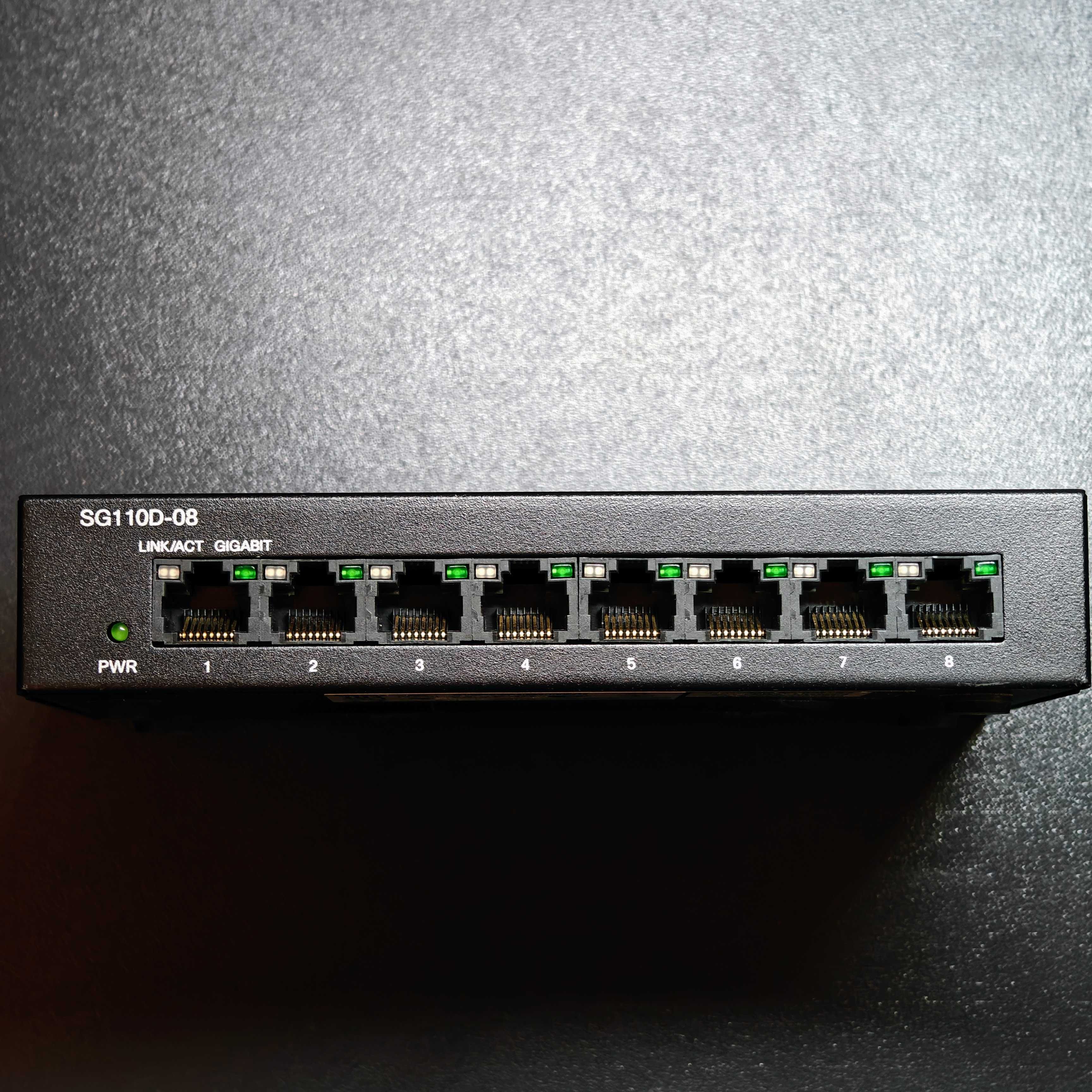 Cisco Gigabit Switch SG110D-08