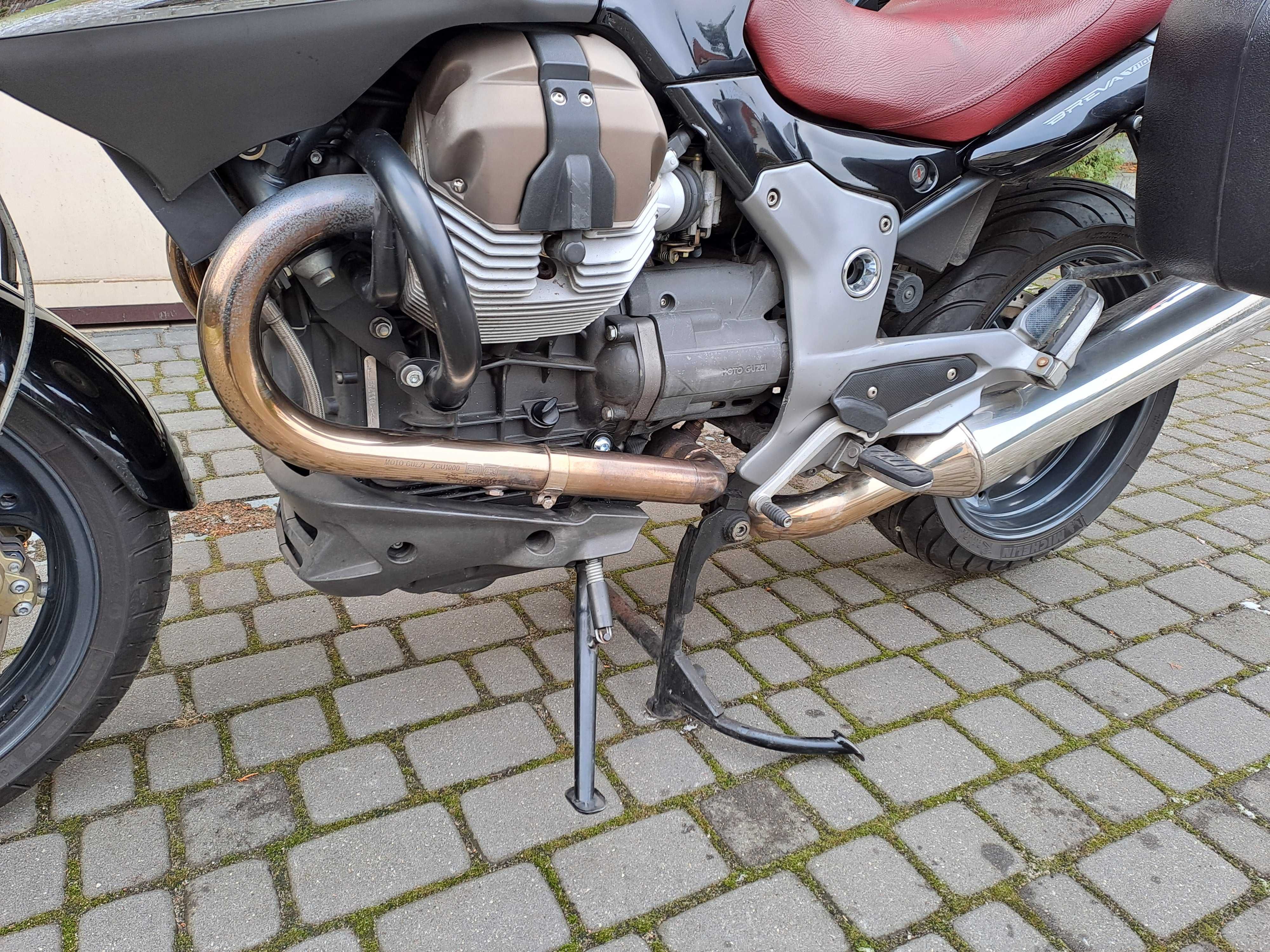 Moto Guzzi Breva 1100 z 2005r. doposażony możliwy transport