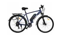 ROWER ELEKTRYCZNY Męski 28 Trekkingowy 60-70km Shimano