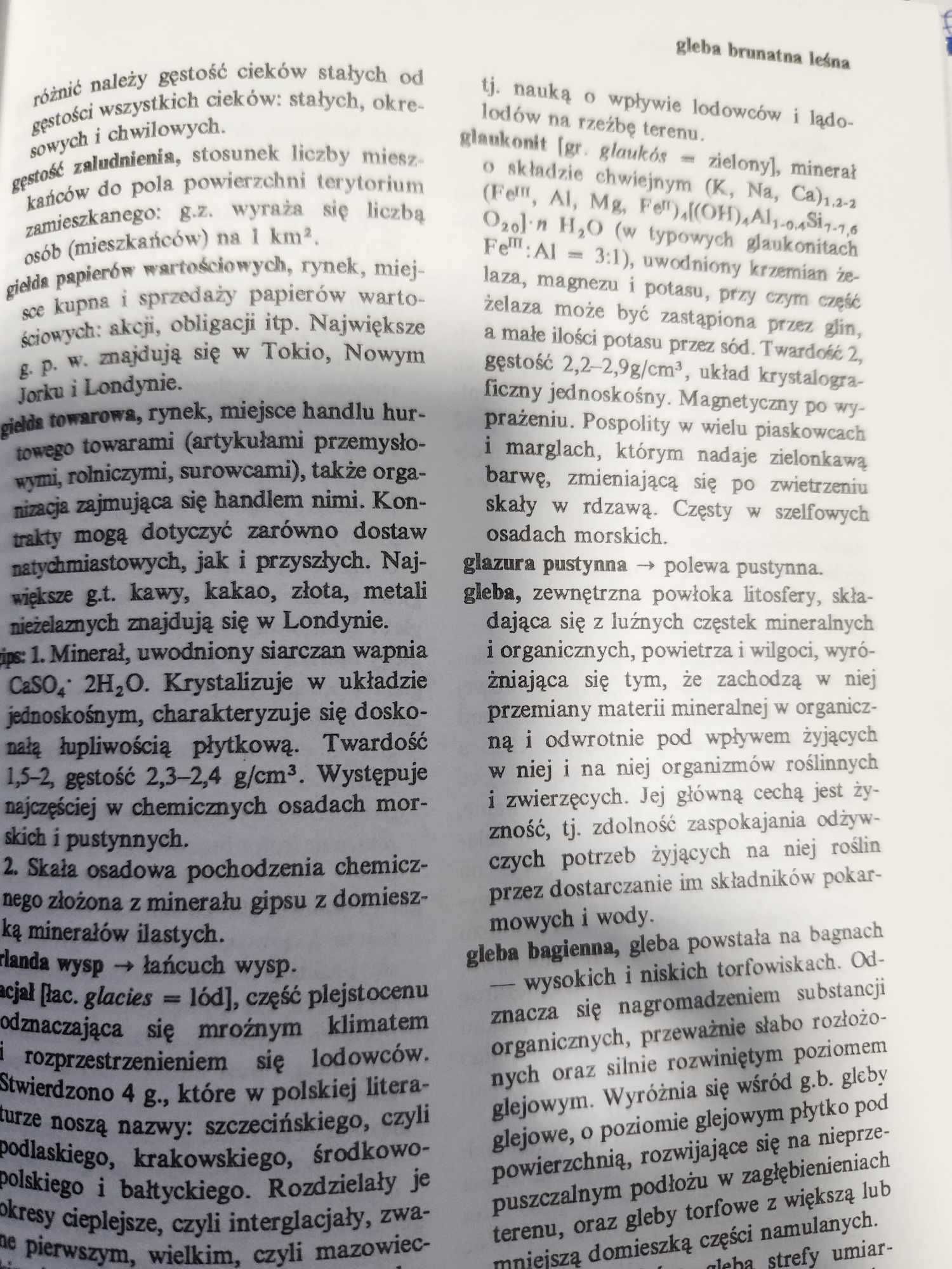 Słownik szkolny Terminy geograficzne Jan Flis 1997