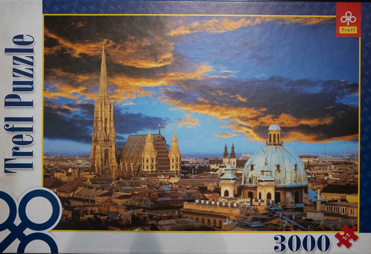 Puzzle TREFL 3000  Wieczór w Wiedniu