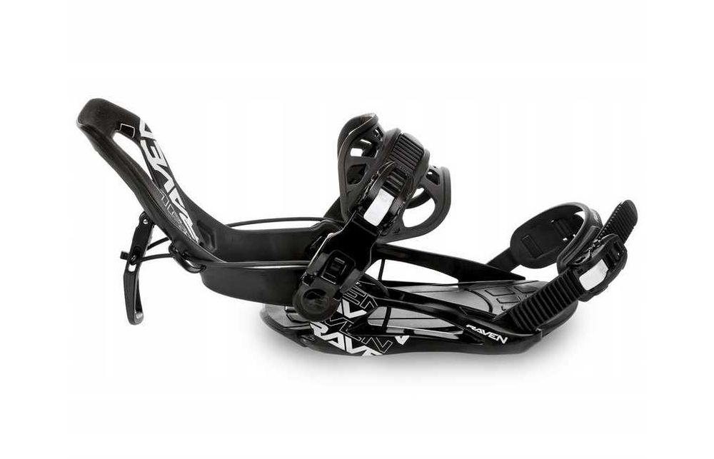 Wiązania snowboardowe Raven Fastec FTM450 Multientry Black M/L/Xl