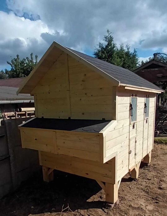 Kurnik dla kur Nowy Duży