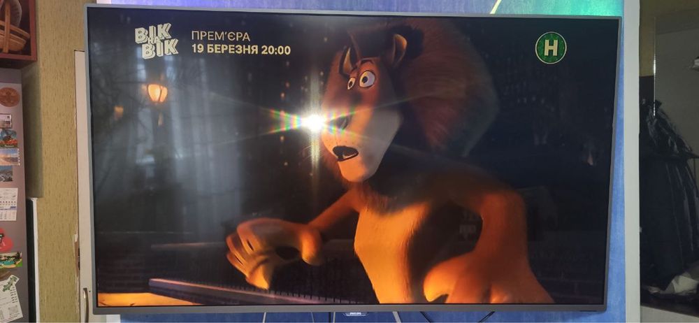 Телевізор philips 55 4к 60гц