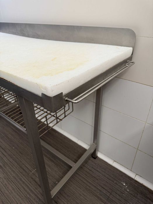 Mesa de Trabalho em Inox para Talho/Cozinha - 150x60x95 cm