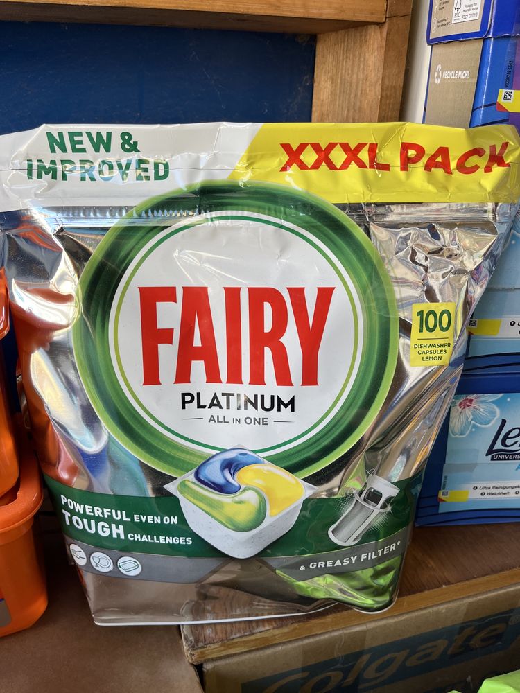 Капсули для посудомойки Фейри Fairy Platinum 100 шт