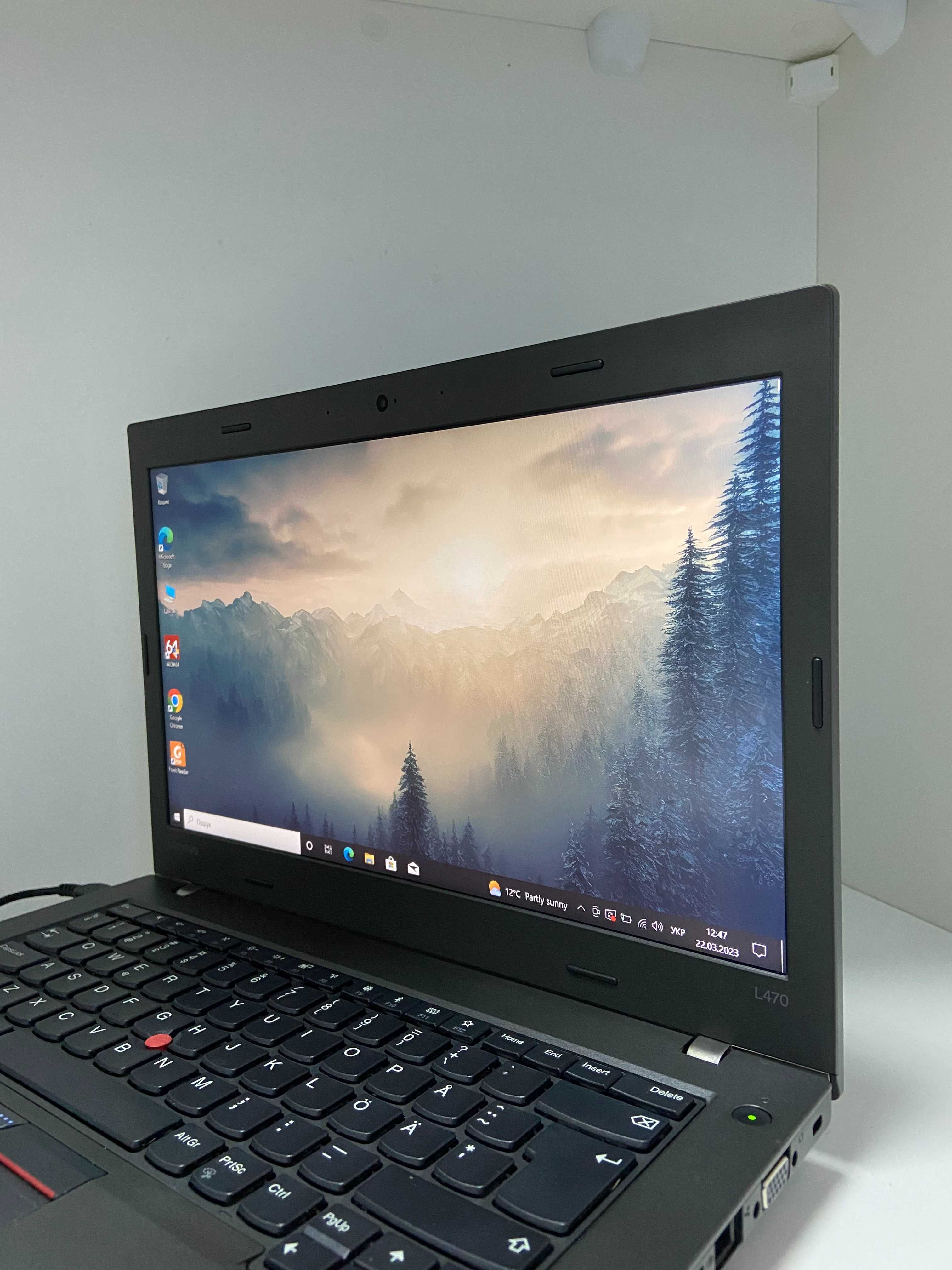 Ноутбук Lenovo ThinkPad L470/14.0"FHD/i3-7/8/256/Безкоштовна доставка