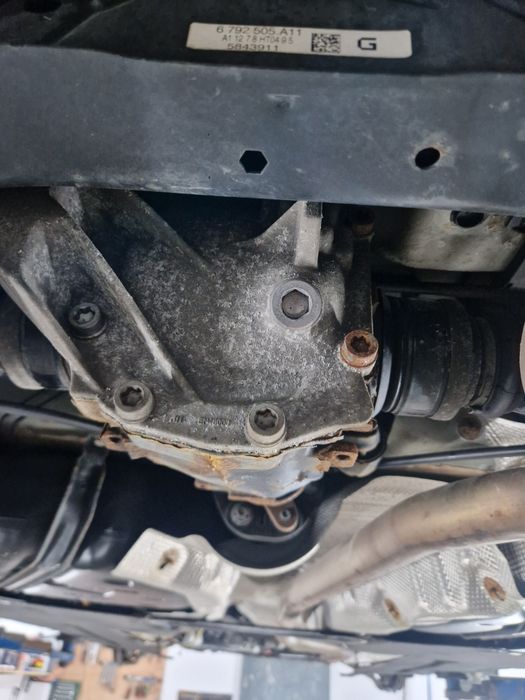 Dyfer dyferencjal wozek półosie f20 116d 3.08 bmw f21 niski przebieg