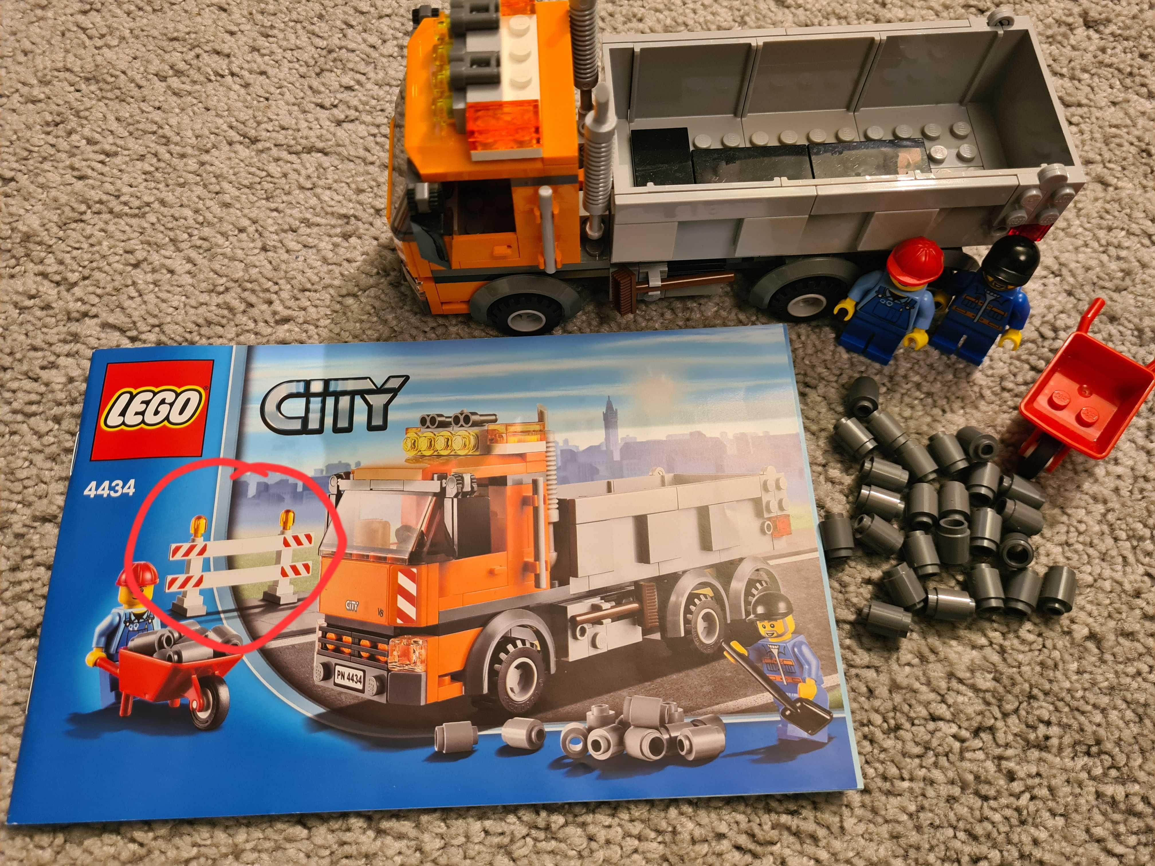 Klocki LEGO CITY 4434 Wywrotka