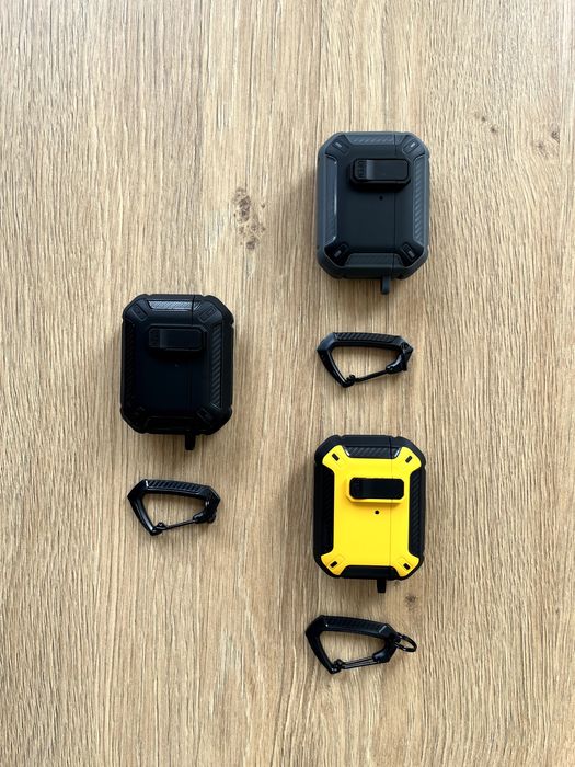 Захисний чохол з карабіном для Apple AirPods 2 - 4, Pro 1 - 3